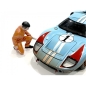 Preview: American Diorama 23901o Figur Mechaniker Jerry orange 1:24 limitiert 1/1000