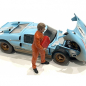 Preview: American Diorama 23904o Figur Mechaniker Dan orange 1:24 limitiert 1/1000