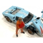 Preview: American Diorama 23904o Figur Mechaniker Dan orange 1:24 limitiert 1/1000