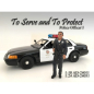 Preview: American Diorama 24031 Figur Police Officer I - 1:24 limitiert 1/1000