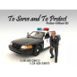 Preview: American Diorama 24033 Figur Police Officer III - 1:24 limitiert 1/1000