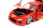 Preview: Jada Toys 253203059 Fast & Furious Orange JLS Mazda RX-7 1993 1:24 Modellauto