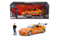 Preview: Jada Toys 253205001 Fast & Furious Brian's Toyota Supra 1995 + Figur 1:24 Modellauto