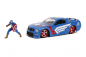 Preview: Jada Toys 253225007 Marvel Captain Future Figur + 2006 Ford Mustang GT 1:24 Modellauto