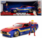 Preview: Jada Toys 253225009 Marvel Captain Figur + Ford Mustang 1973 Mach 1 1:24 Modellauto