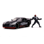 Preview: Jada Toys 253225015 Marvel Venom Figur + 2008 Dodge Viper 1:24 Modellauto