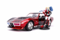 Preview: Jadatoys 31196 1969 Chevy Corvette Stingray mit Figur Harley Quinn 1:24 Modellauto
