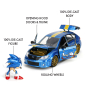 Preview: Sonic 2012 Subaru Impreza WRX STI mit Sonic Figur 1:24 Modellauto Jadatoys 253255087