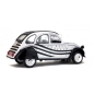 Preview: Solido CITROEN 2CV6 1983 weiss-schwarz 1:18 Ente 421183990 S1850018