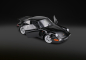 Preview: Solido 421180500 Porsche 911 964 3.6 Turbo schwarz 1:18 Modellauto