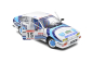 Preview: Solido 421181280 Alfa GTV6 1986 #15 weiss Rallye de Garrigues 1:18 Modellauto