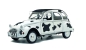 Preview: Solido Citroen 2CV6 Vache 1986 Kuhflecken 1:18 - 421184860 S1850028