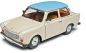 Preview: Sunstar Trabant 601 Deluxe 1965 beige with light blue roof 1:18 Modelcar 4288