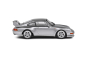 Preview: Porsche 993 RS Clubsport silber 1:43 Modellauto Solido 421438195