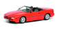 Preview: Schuco 450006800 BMW 850i Cabriolet rot 1:18 limitiert 1/500