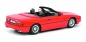 Preview: Schuco 450006800 BMW 850i Cabriolet rot 1:18 limitiert 1/500