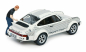 Preview: Schuco 450024900 Porsche 911 Carrera Rallye 4.0 Röhrl X 911mit Figur 1:18 Modellauto