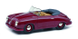 Preview: Schuco 450025800 Porsche 356 Gmünd Cabrio rot 1:18 limitiert 1/500 Modellauto