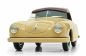 Preview: Schuco 450029600 Porsche 356 Gmünd Cabrio beige 1:18 limitiert 1/500 Modellauto