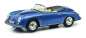 Preview: Schuco 450031800 Porsche 356 Speedstar Outlaw Cabrio blau 1.18 Modelauto