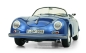 Preview: Schuco 450031800 Porsche 356 Speedstar Outlaw Cabrio blau 1.18 Modelauto