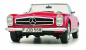 Preview: Schuco 450035900 Mercedes-Benz 280 SL rot-schwarz Pagode limitiert 1/1000