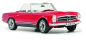 Preview: Schuco 450035900 Mercedes-Benz 280 SL rot-schwarz Pagode limitiert 1/1000