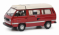 Preview: VW Bus T3a Camper red 1:18 modelcar Schuco 450038900