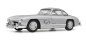 Preview: Mercedes Benz 300SL Flügeltürer W198 silber 1:18 limitiert 1/1000 Schuco 450045000 Modelcar