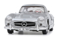 Preview: Mercedes Benz 300SL Flügeltürer W198 silber 1:18 limitiert 1/1000 Schuco 450045000 Modelcar