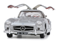Preview: Mercedes Benz 300SL Flügeltürer W198 silber 1:18 limitiert 1/1000 Schuco 450045000 Modelcar