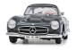 Preview: Mercedes Benz 300SL Flügeltürer W198 grau 1:18 Schuco Modellauto