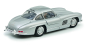 Preview: Mercedes Benz 300SL gullwing W198 silver 1:18 Schuco 450045200 Modelcar
