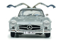 Preview: Mercedes Benz 300SL gullwing W198 silver 1:18 Schuco 450045200 Modelcar
