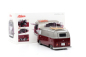 Preview: VW T1b Bus lowrider dunkelrot 1:18 Schuco 450045600 Modellauto