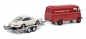 Preview: Schuco Mercedes Benz L319 + Trailer + Porsche 911 RS 1:43 limitiert Modellauto