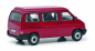 Preview: Schuco VW T4a California mit Hubdach rot 1:43 limitiert 1/750 Modellauto