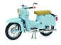 Preview: Schuco 450663100 Simson KR51/1 hellblau 1:10 limitiert 1/1000 Motorradmodell