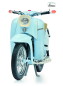 Preview: Schuco 450663100 Simson KR51/1 hellblau 1:10 limitiert 1/1000 Motorradmodell