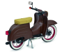 Preview: Schuco 450663600 Simson KR51/1 Custom II mattbraun 1:10 limitiert 1/1000 Motorradmodell