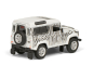 Preview: Schuco Land Rover Safari weiss-schwarz 1:64 Modellauto