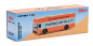 Preview: Schuco Mercedes O317 Renntransporter Porsche Gulf 1:64 limited Modellauto