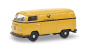 Preview: Schuco VW T2a DBP Deutsche Bunde Post gelb 1:87 limitiert Modellauto