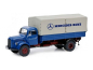 Preview: Mercedes Benz L3500 Pr. Mercedes blue/white 1:87 Schuco 452667900 modelcar