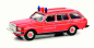 Preview: Schuco Mercedes-Benz 240TE Feuerwehr 1:87 limitiert Modellauto