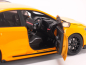 Preview: Sunstar 5551 Subaru WRX Sti 2015 gelb S207 NBR Challenge Package 1:18 Modellauto