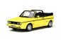 Preview: Otto Models 693 VW Golf I Cabrio Young Line 1979 gelb 1:18 limited 1/2000