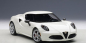 Preview: AUTOart ALFA ROMEO 4C Bianco Madreperla White 2013 1:18 70188