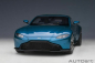 Preview: AUTOart ASTON MARTIN Vantage 2019 blau 1:18 70278 Modellauto