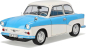 Preview: Trabant P50 Limousine 1958-1962 DDR 1:18 Modellauto limited edition 1/1000 Solido